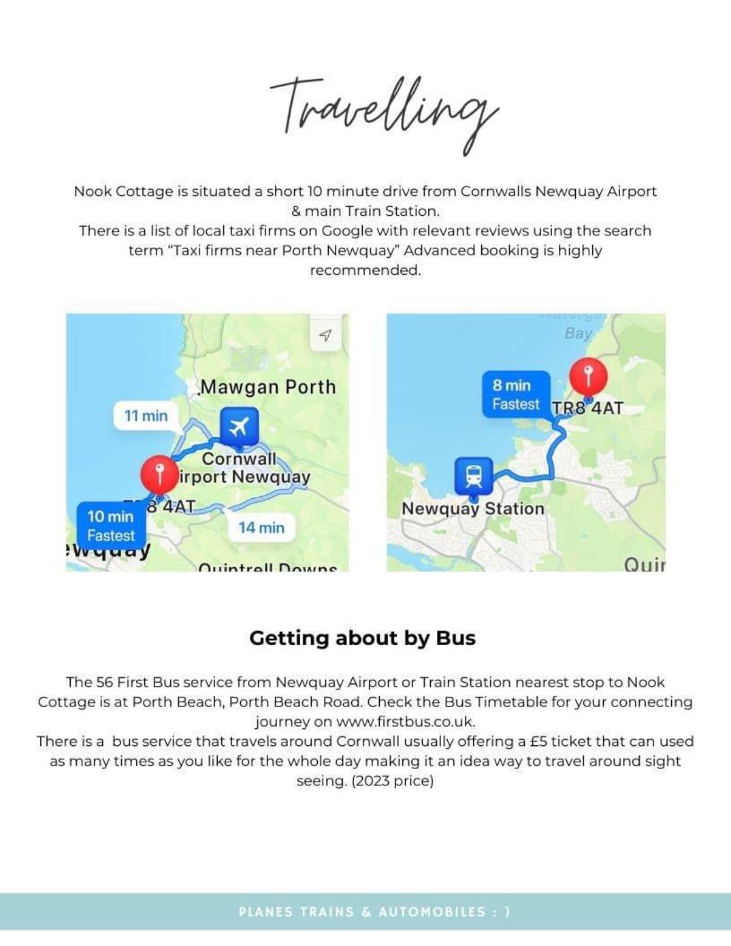 Cosy Nook Perfect Family & Getaway * Newquay (Cornwall)